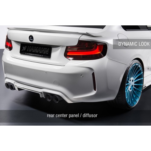 Οπίσθιος διαχύτης "Dynamic Look" της Hamann για BMW Σειρά 2 M2 (F87) Οπίσθιος διαχύτης "Dynamic Look" της Hamann για BMW Σειρά 2 M2 (F87)